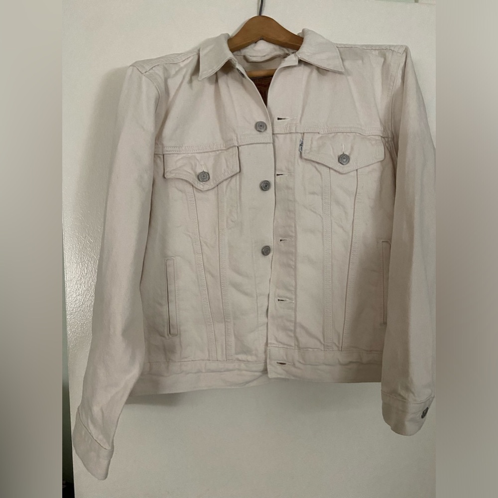 Off white Levi's Trucker jacket